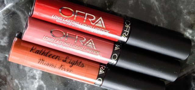 Ofra Cosmetics Long Lasting Liquid Lipstick x 3