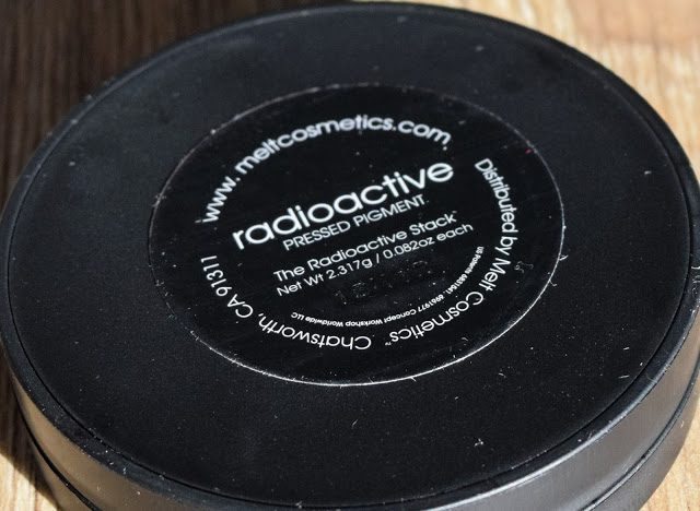 Melt Cosmetics Radioactive Eyeshadow Stack - Radioactive