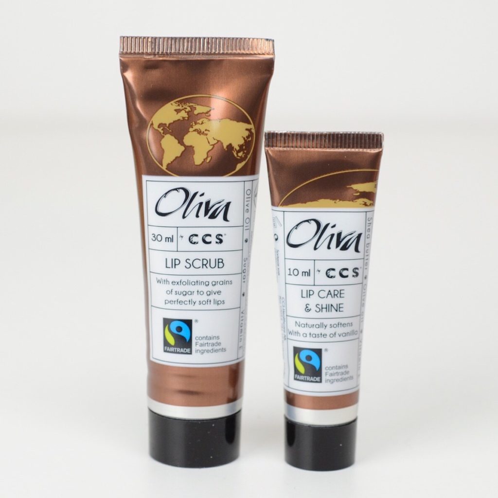 CCS Oliva Earth Lip Scrub &  Lip Care & Shine